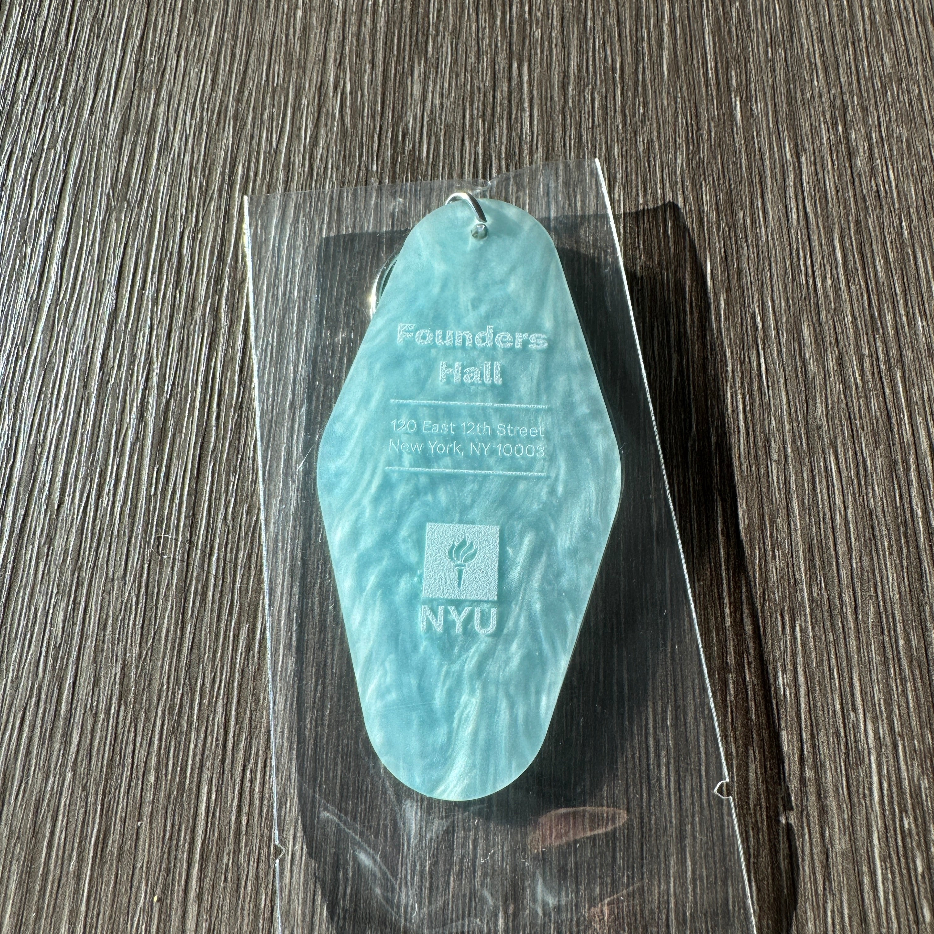 Retro NYU Dorms Keychain – Future Flowers