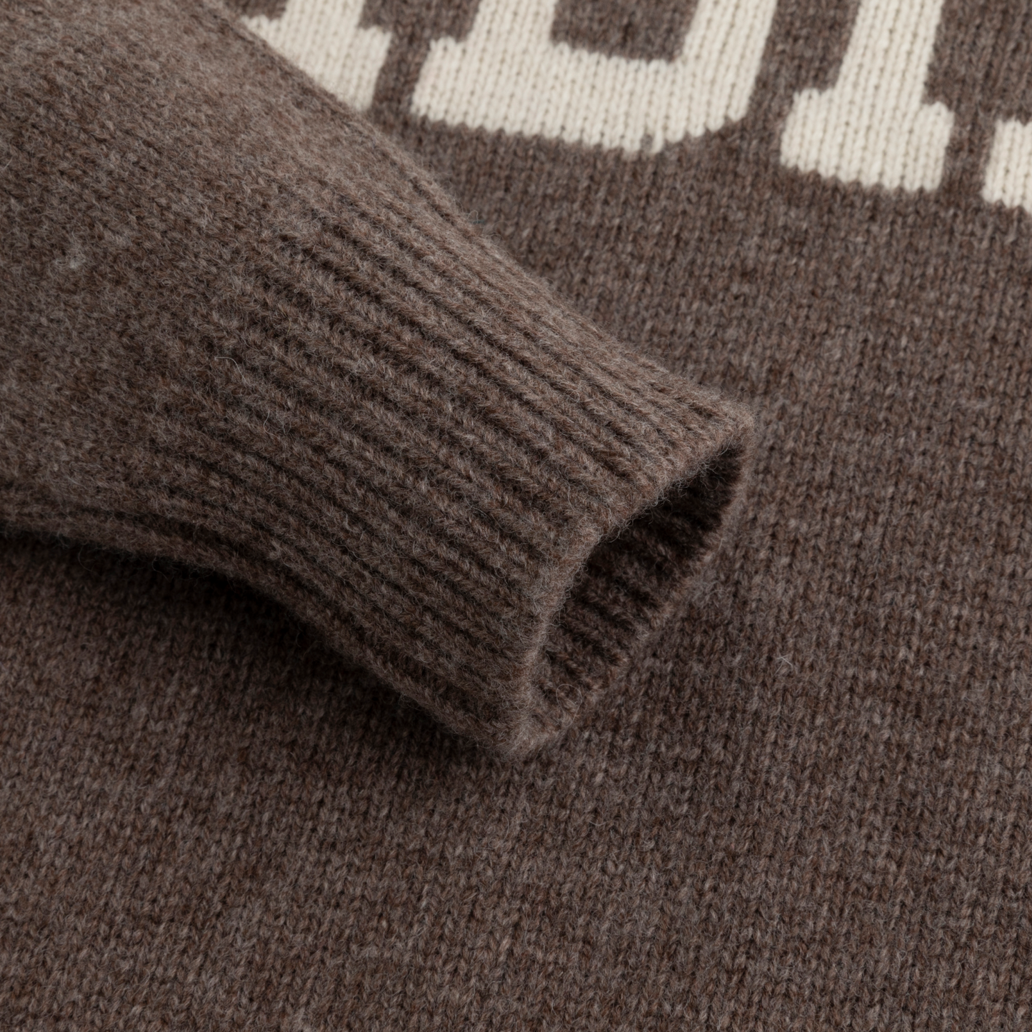 ADHD Intarsia Wool Jumper