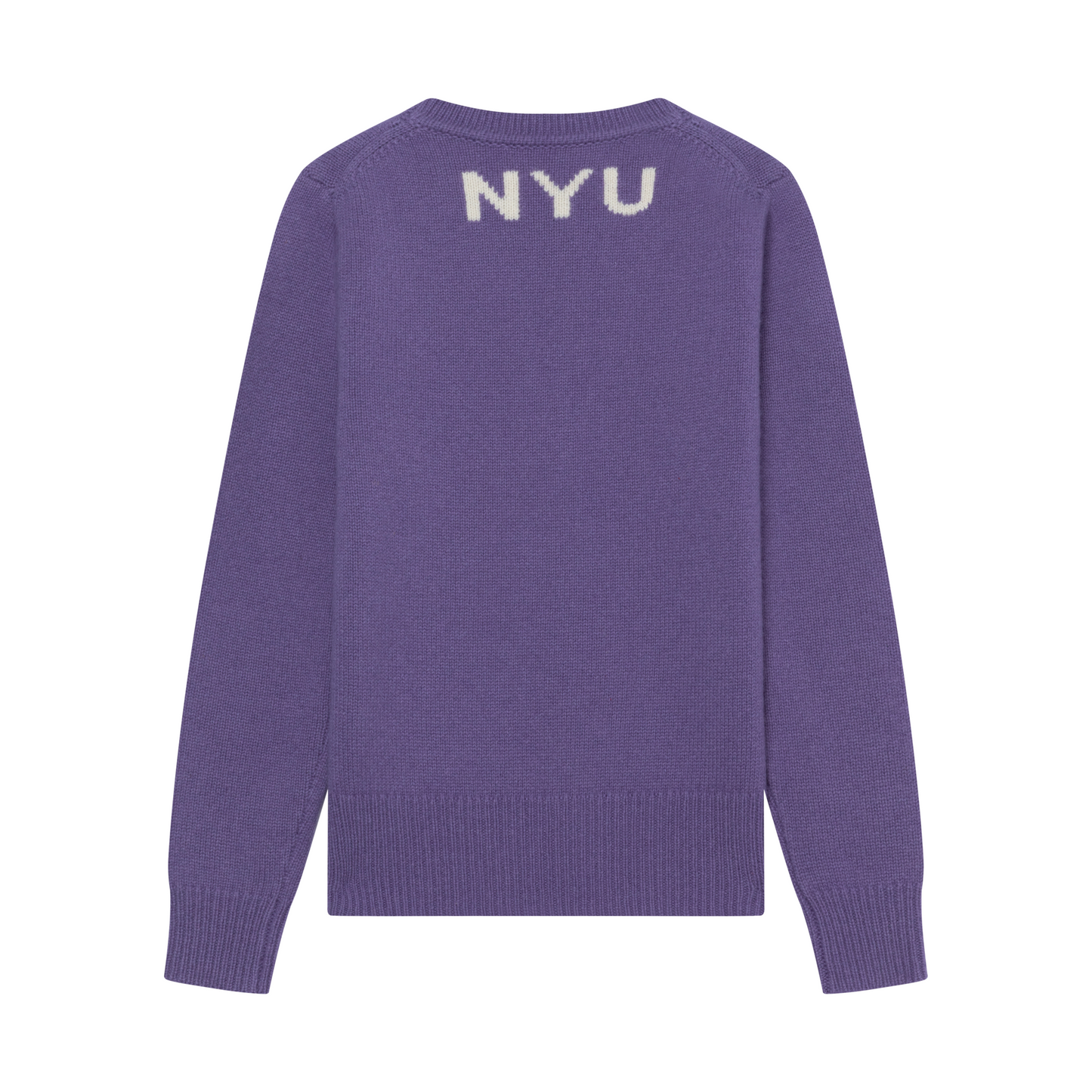 Retro NYU Intarsia Wool Jumper